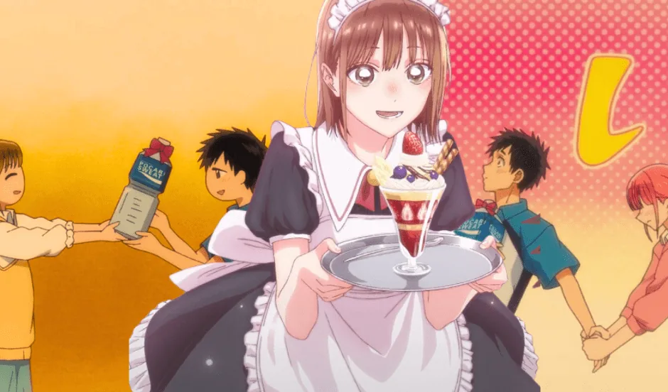 Chinatsu Dresses Up as a Maid for the Cultural Festival in Blue Box Episode 19