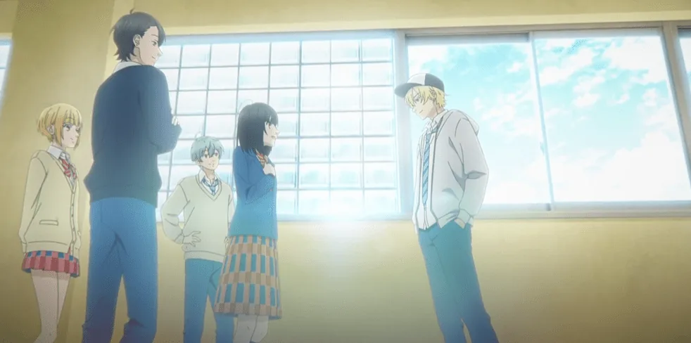 Uka Ishimori Falls in Love With Miura in Honey Lemon Soda Episode 2