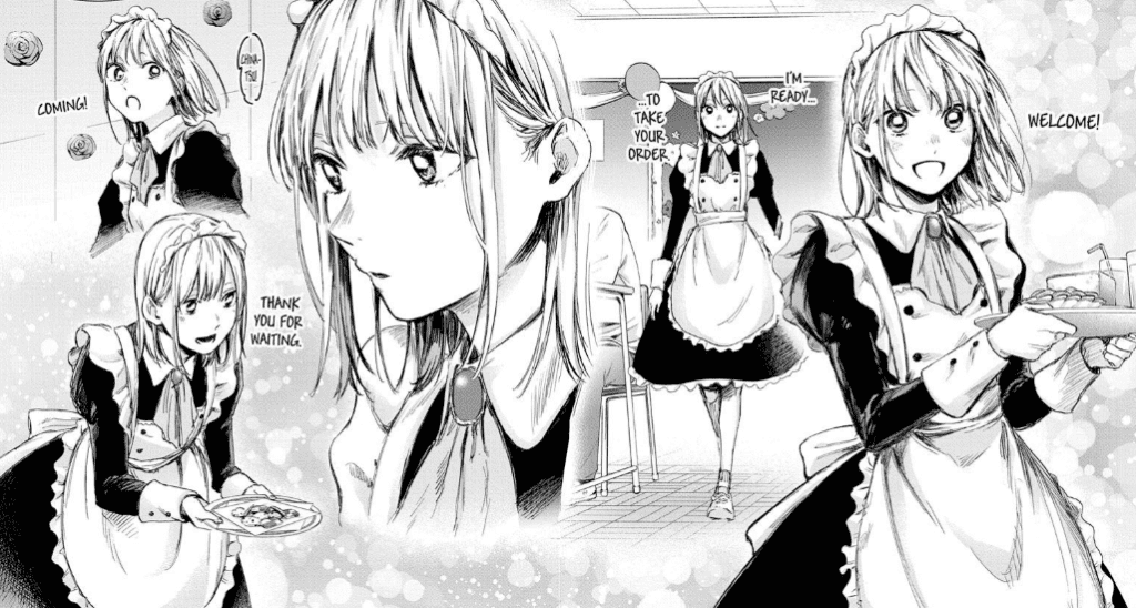 Chinatsu Dresses Up as a Maid for the Cultural Festival in Blue Box Episode 19