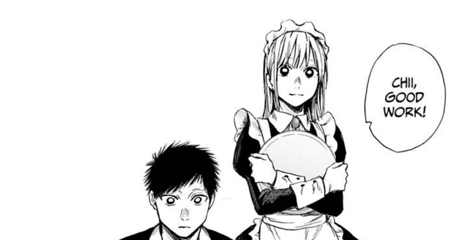 Chinatsu Dresses Up as a Maid for the Cultural Festival in Blue Box Episode 19