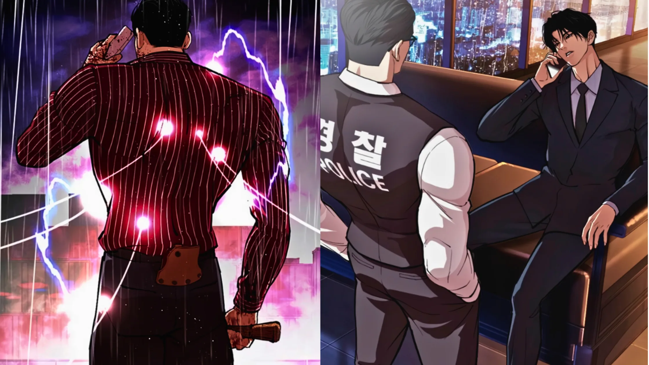 James Lee Calls Cops on Kitae Kim in Lookism Chapter 554