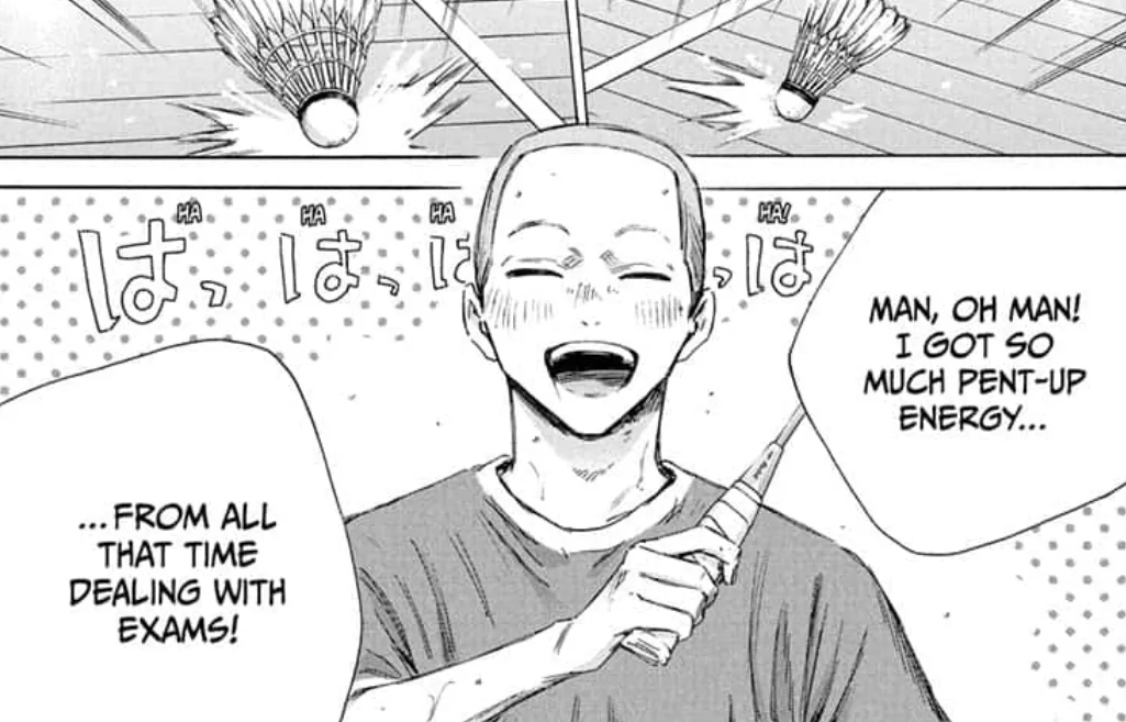 Blue Box Chapter 208 Review: Floor Cleaning Race and Third Year Memories