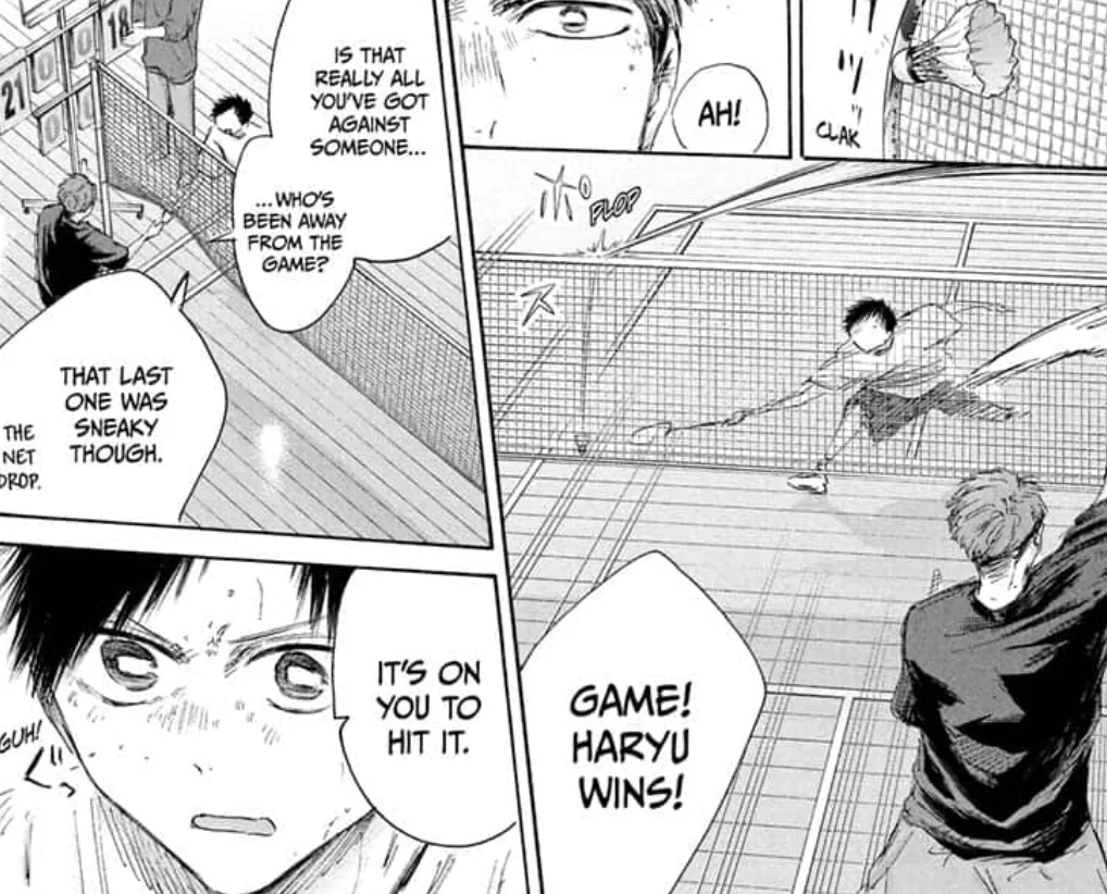 Blue Box Chapter 208 Review: Floor Cleaning Race and Third Year Memories