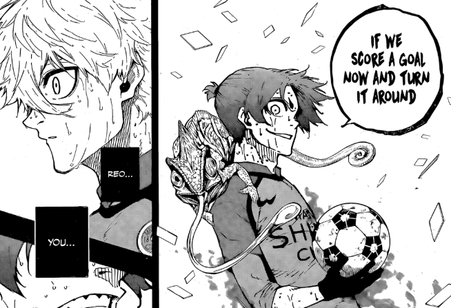 Blue Lock Chapter 297 Spoilers Show Reo Scoring with Chris Prince’s Assist